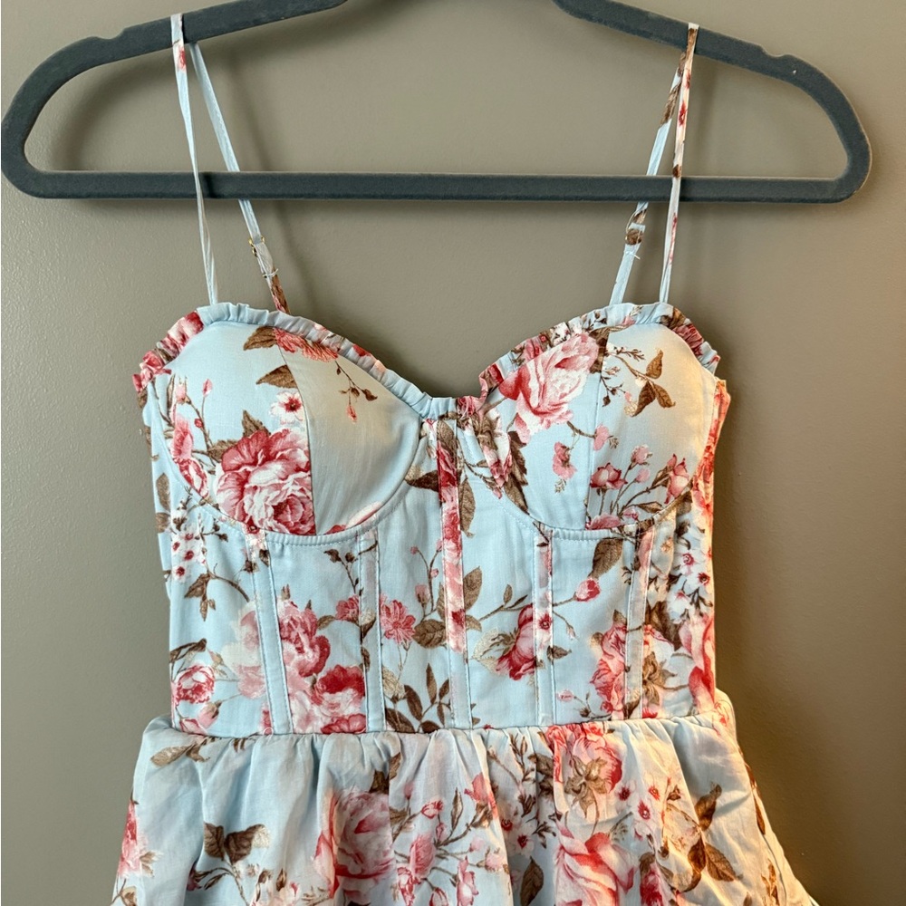 Altar’d State Floral Ruffle Tiered Maxi Dress - Picture 2 of 5